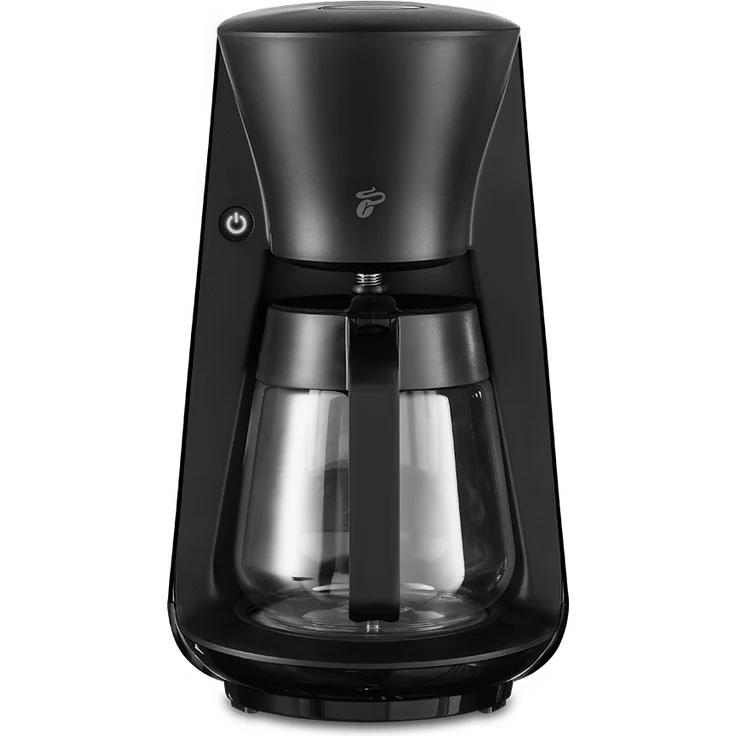 Tchibo Filterkaffeemaschine „Let’s Brew“, für bis zu 10 Tassen Filterkaffee, 1,2L Aroma-Glaskaraffe, Edelstahl-Warmhalteplatte, Tropf-Stopp, Abschaltautomatik, Schwarz – Bild 3