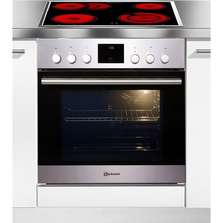 Bauknecht Elektro-Herd-Set HEKO Rumba, Pyrolyse-Selbstreinigung
