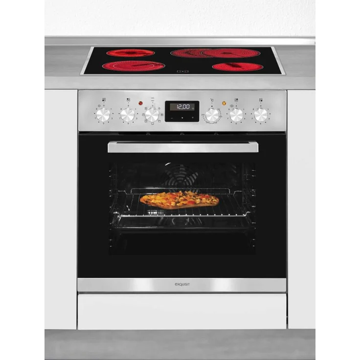 exquisit Elektro-Herd-Set EHE 157-2 URBZ-Set – Bild 3
