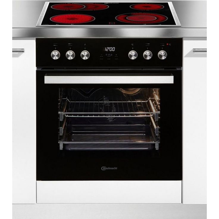 Bauknecht Elektro-Herd-Set HEKO Hydro 8830S, mit Backauszug, Hydrolyse