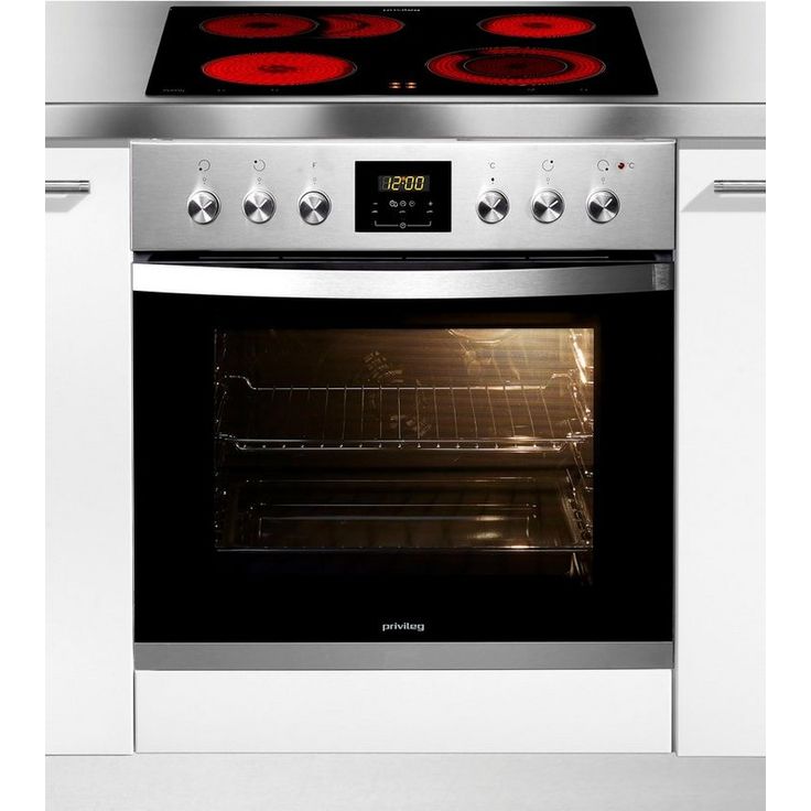 Privileg Elektro-Herd-Set SET PV900 IN, Hydrolyse, mit Restwärmeanzeige
