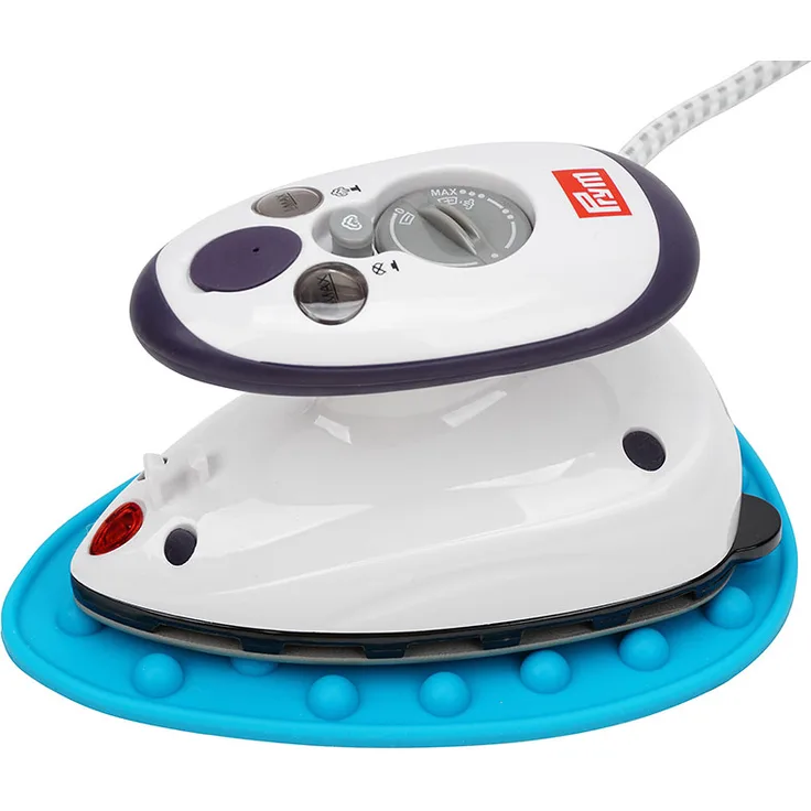 Set Prym Mini Bügeleisen mit Semplix Silikonablage (türkis)