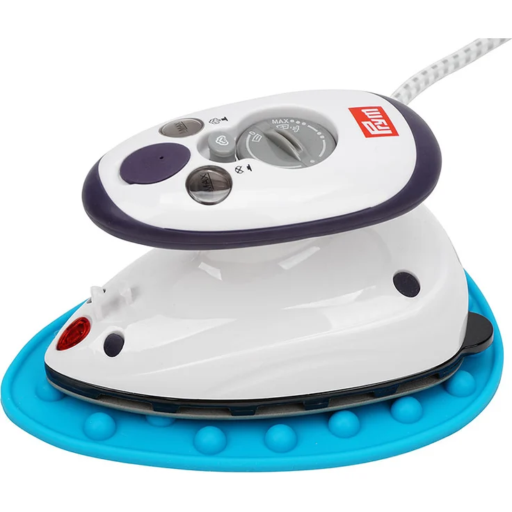 Set Prym Mini Bügeleisen mit Semplix Silikonablage (türkis) – Bild 1