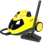 Bestron DWJ5280 Dampfreiniger, 1500 Watt, 4 bar Dampfdruck, gelb-schwarz