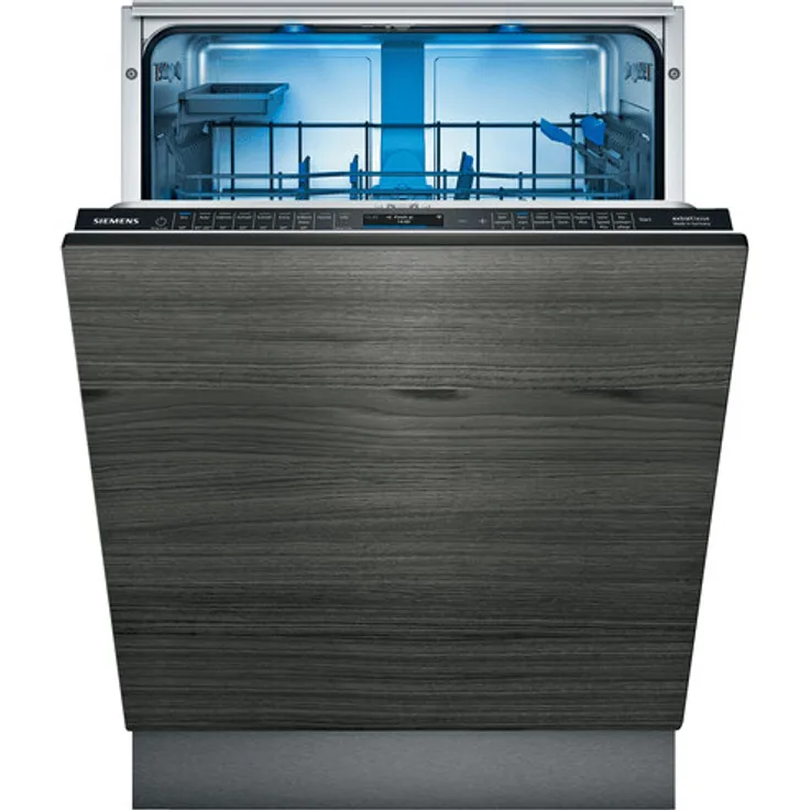 Siemens SX87YX01BD, Geschirrspüler, B, Geräuschemissionsklasse B, Geräuschemissionen 43 Dezibel