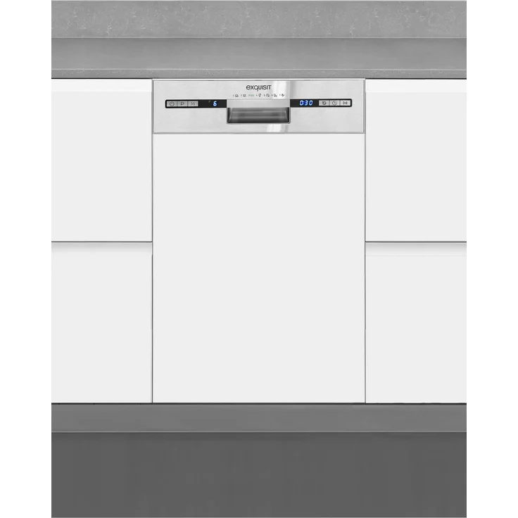 Exquisit EGSP2109-EB-030E, Geschirrspüler, E, Geräuschemissionsklasse C, Geräuschemissionen 47 Dezibel – Bild 5