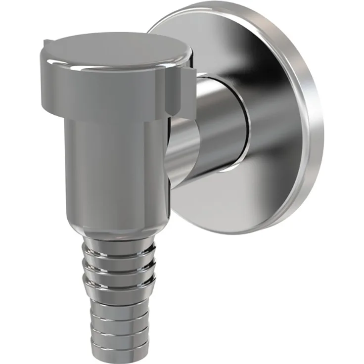 AlcaPlast APS1 Geräte Siphon chrom DN32 Abwasseranschluss für Waschmaschine, Spülmaschine etc.