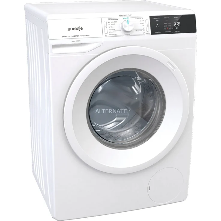 Gorenje WNEI86BPS, Waschmaschine, B, Fassungsvermögen 8 kg, Standgerät, Breite 60 cm – Bild 1