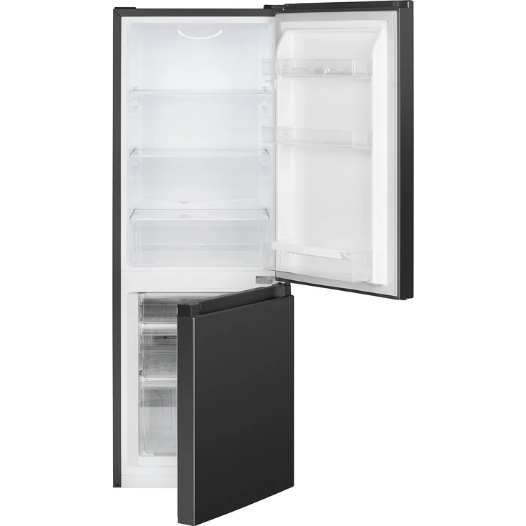 Bomann KG 322.1 Kühl-Gefrierkombination, freistehend, schwarz, Abtauautomatik, LED, Breite 49.5 cm, Energieklasse D – Bild 5