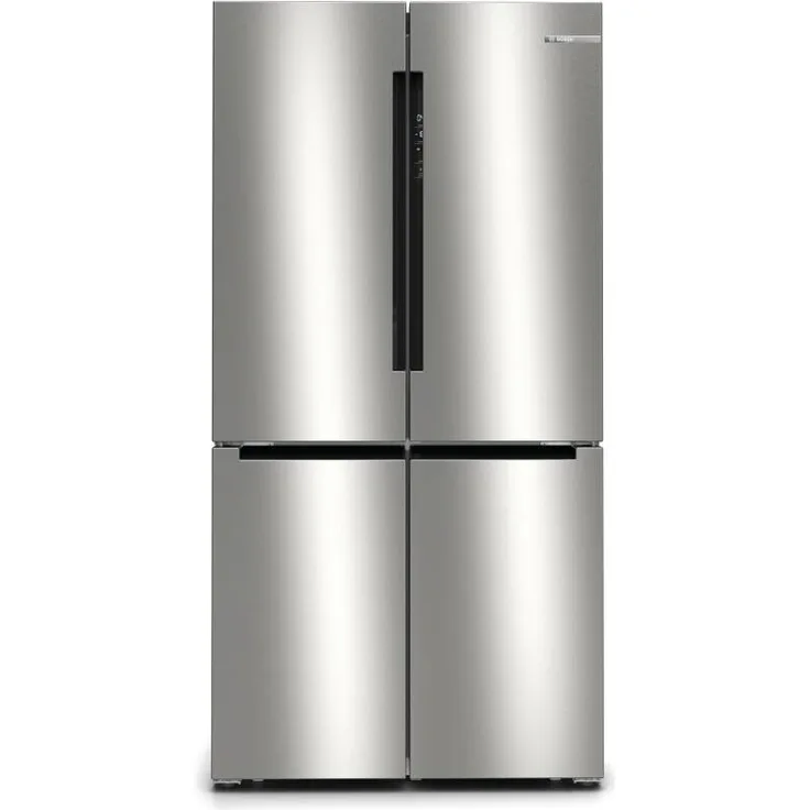 Bosch KFN96APEA Side-by-Side-Kühlschrank, freistehend, edelstahl, NoFrost, 0-Grad-Zone, Schnellkühlen und -gefrieren, LED, Breite 91 cm