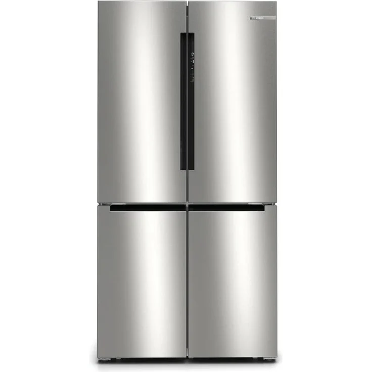 Bosch KFN96APEA Side-by-Side-Kühlschrank, freistehend, edelstahl, NoFrost, 0-Grad-Zone, Schnellkühlen und -gefrieren, LED, Breite 91 cm – Bild 1