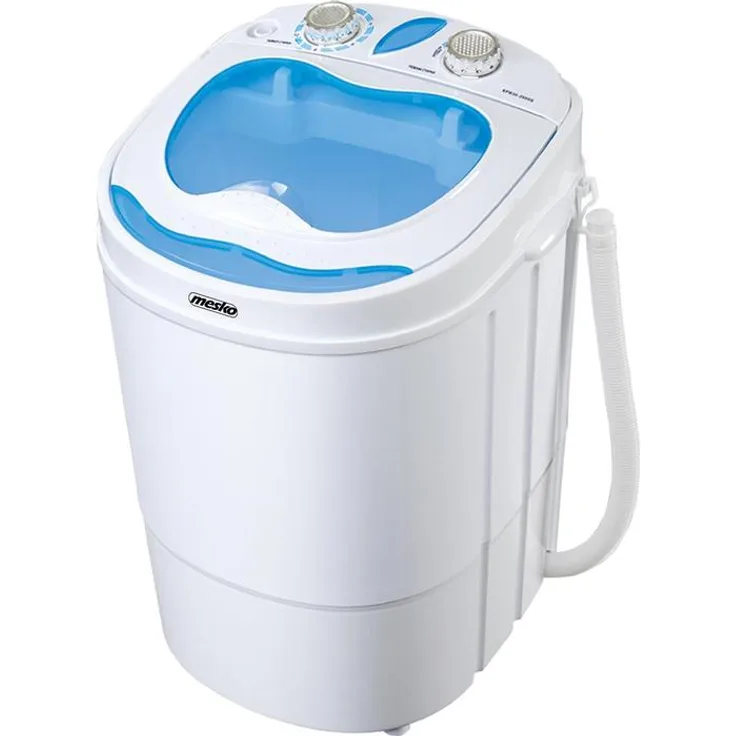 Mesko MS 8053, Toplader-Mini-Waschmaschine, Fassungsvermögen 3 kg, Standgerät, Breite 37 cm