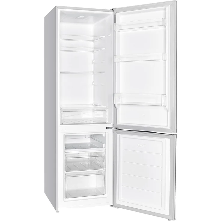 PKM KGK280D Kühl-Gefrierkombination, freistehend, silber, Breite 55 cm, Energieklasse D – Bild 3