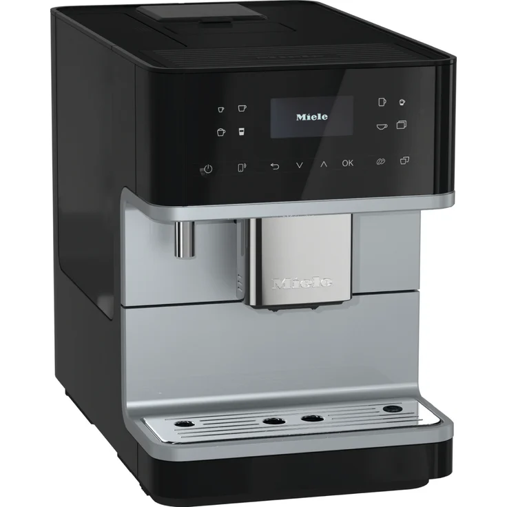Miele CM 6160 SilverEdition Kaffeevollautomat mit WiFiConnect, 1,8 l Wassertank, Milchaufschäumer, silber – Bild 3