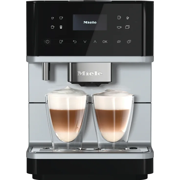 Miele CM 6160 SilverEdition Kaffeevollautomat mit WiFiConnect, 1,8 l Wassertank, Milchaufschäumer, silber