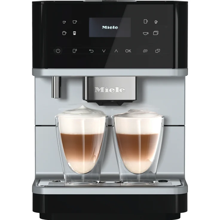 Miele CM 6160 SilverEdition Kaffeevollautomat mit WiFiConnect, 1,8 l Wassertank, Milchaufschäumer, silber – Bild 1