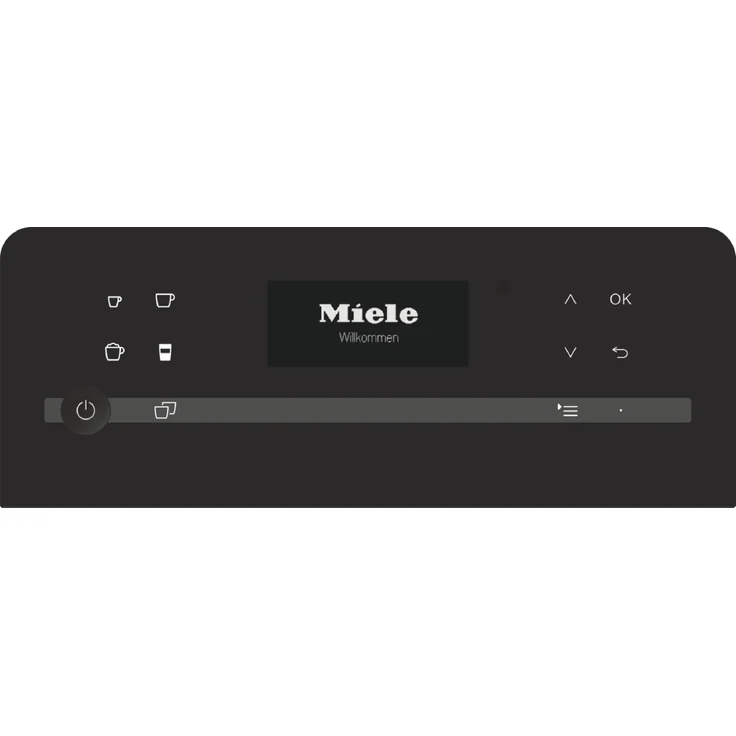 Miele CM 5510 Kaffeevollautomat, Milchaufschäumer, 1,3 l Wassertank, silber – Bild 2