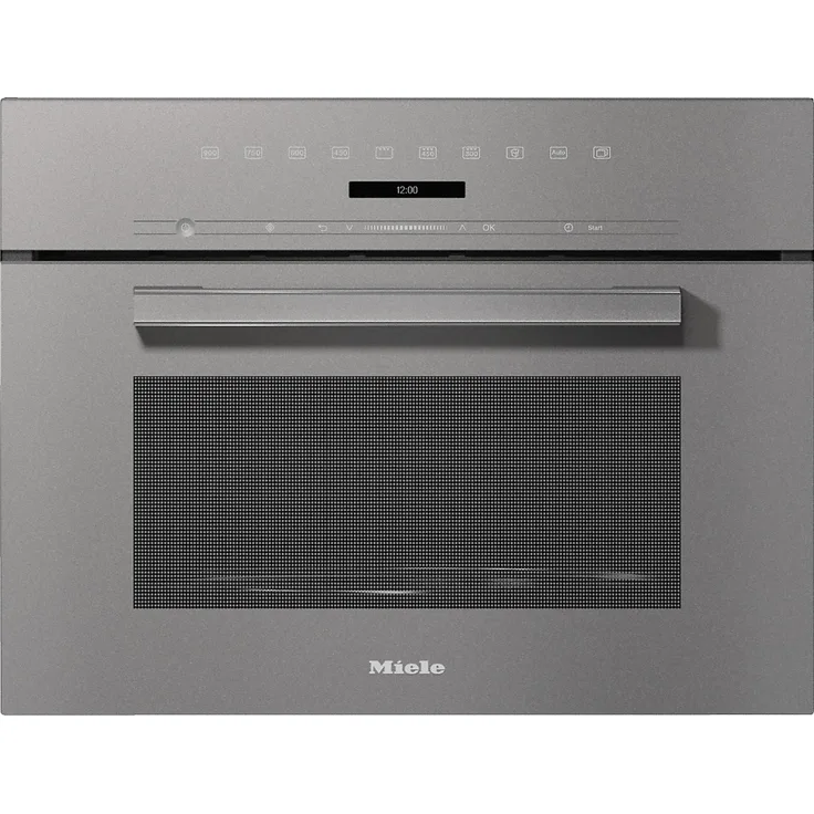 Miele M 7244 TC Einbau-Mikrowelle, 46 l Garraumvolumen, 1600 Watt, grau