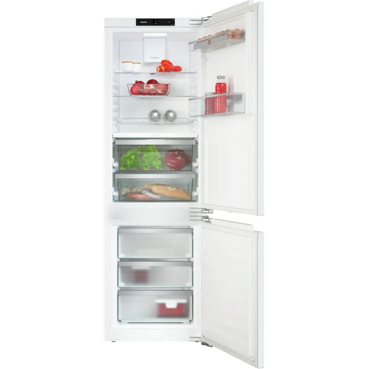 Miele KFN 7744 E Kühl-Gefrierkombination, Einbau, NoFrost, Smart Connectivity, Breite 55.9 cm, Energieklasse E