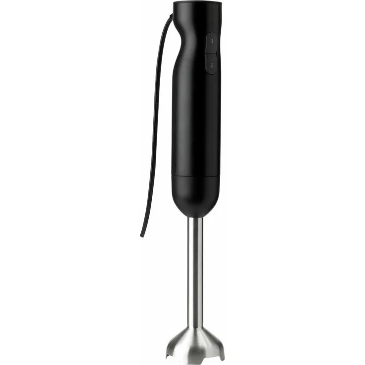 Stelton Rig-Tig Z00606-1 FOODIE Stabmixer, Küchenmixer, Edelstahl, Kunststoff, 400 Watt, schwarz