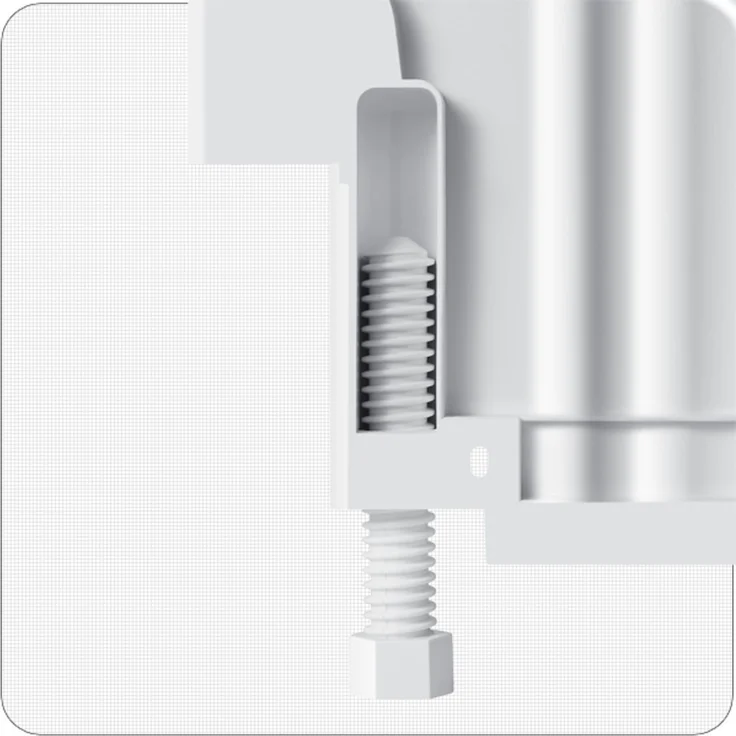 PKM KS117.4 UB Unterbau-Kühlschrank, Einbau, weiß, Breite 59.5 cm, Energieklasse F – Bild 4