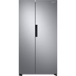 Samsung RS66A8101Sl Side-by-Side-Kühlschrank, freistehend, edelstahl, LED, NoFrost, Schnellgefrieren, Breite 91.2 cm