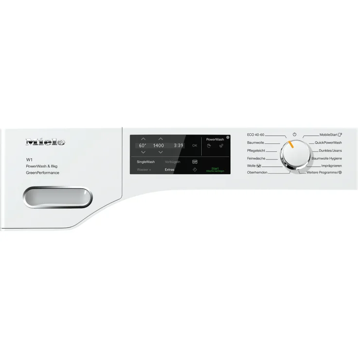 Miele WWE 360 WPS, Waschmaschine, A, Fassungsvermögen 8 kg, Standgerät, Breite 59,6 cm – Bild 2