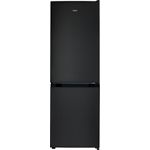 Chiq FBM157L42 Kühl-Gefrierkombination, freistehend, dark inox, LowFrost, LED, Breite 50 cm