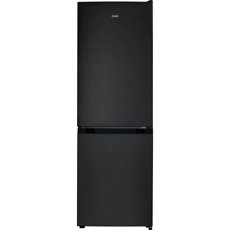Chiq FBM157L42 Kühl-Gefrierkombination, freistehend, dark inox, LowFrost, LED, Breite 50 cm