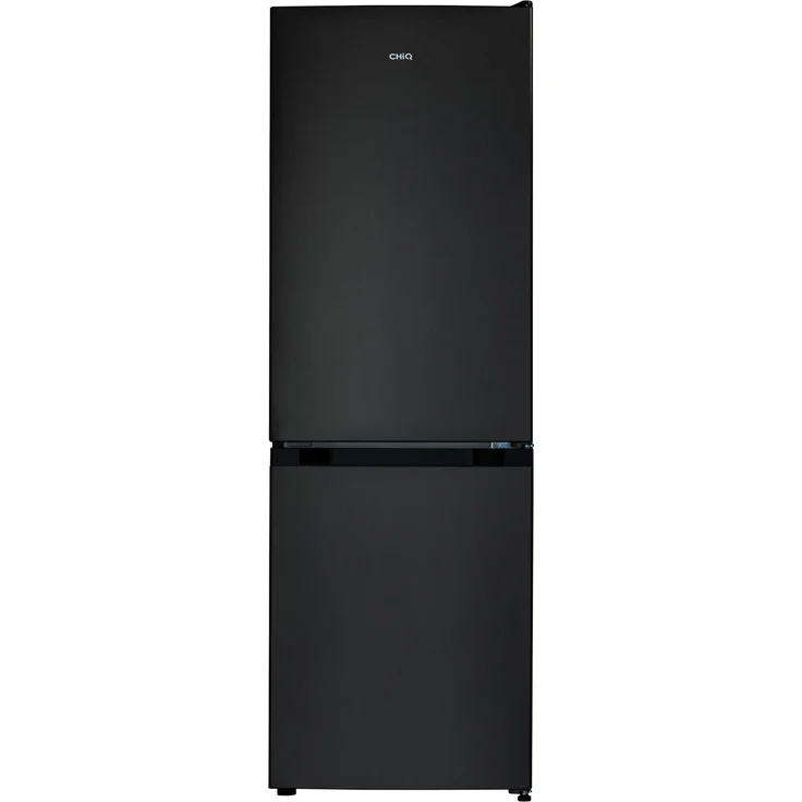 Chiq FBM157L42 Kühl-Gefrierkombination, freistehend, dark inox, LowFrost, LED, Breite 50 cm – Bild 1