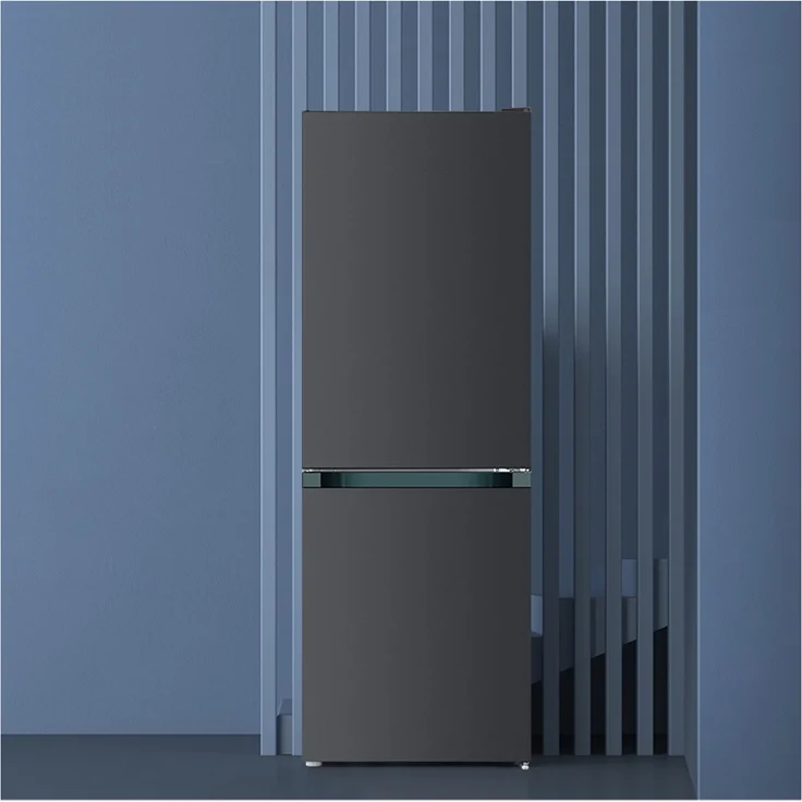 Chiq FBM157L42 Kühl-Gefrierkombination, freistehend, dark inox, LowFrost, LED, Breite 50 cm – Bild 7