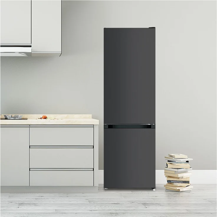 Chiq CBM260LE42 Kühl-Gefrierkombination, freistehend, dark inox, LowFrost, LED, Breite 54 cm – Bild 8