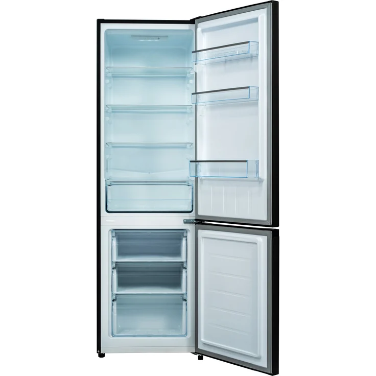 Chiq CBM260LE42 Kühl-Gefrierkombination, freistehend, dark inox, LowFrost, LED, Breite 54 cm – Bild 4