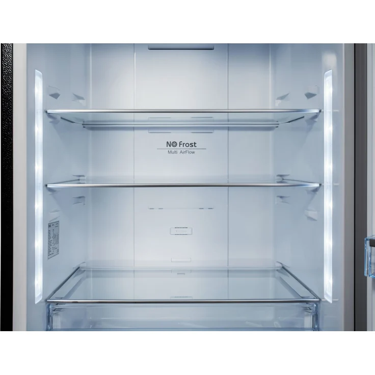 Chiq FBM351NEI42 Kühl-Gefrierkombination, freistehend, Premium Dark Inox, Total NoFrost, Invertertechnologie, Breite 60 cm – Bild 7