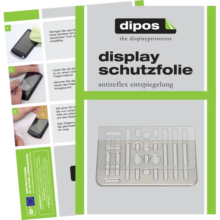 dipos 2x Schutzfolie matt kompatibel mit SAECO Gran Baristo 8967 Tropfblech Folie Displayschutzfolie