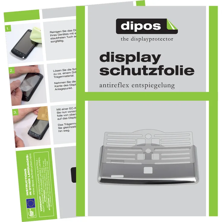 dipos Schutzfolie matt kompatibel mit SAECO PicoBaristo SM5478/10 Tropfblech Displayschutz-Folie