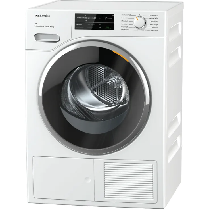Miele TWL780WP EcoSpeed&Steam&9kg, Wärmepumpentrockner, A+++, Fassungsvermögen 9 kg, Standgerät, Breite 59,6 cm - Preisvergleich