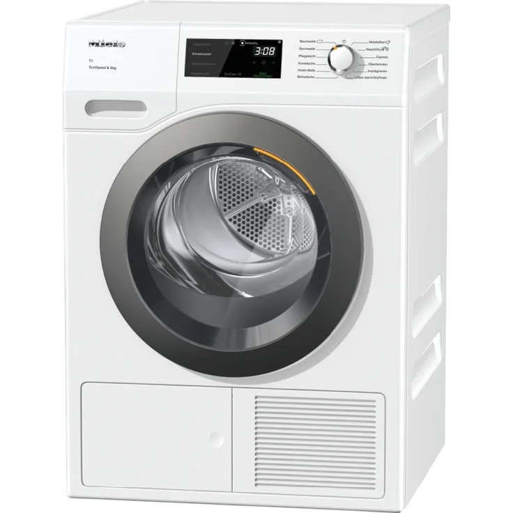 Miele TCH790WP EcoSpeed&9kg, Wärmepumpentrockner, A+++, Fassungsvermögen 9 kg, Standgerät, Breite 59,6 cm