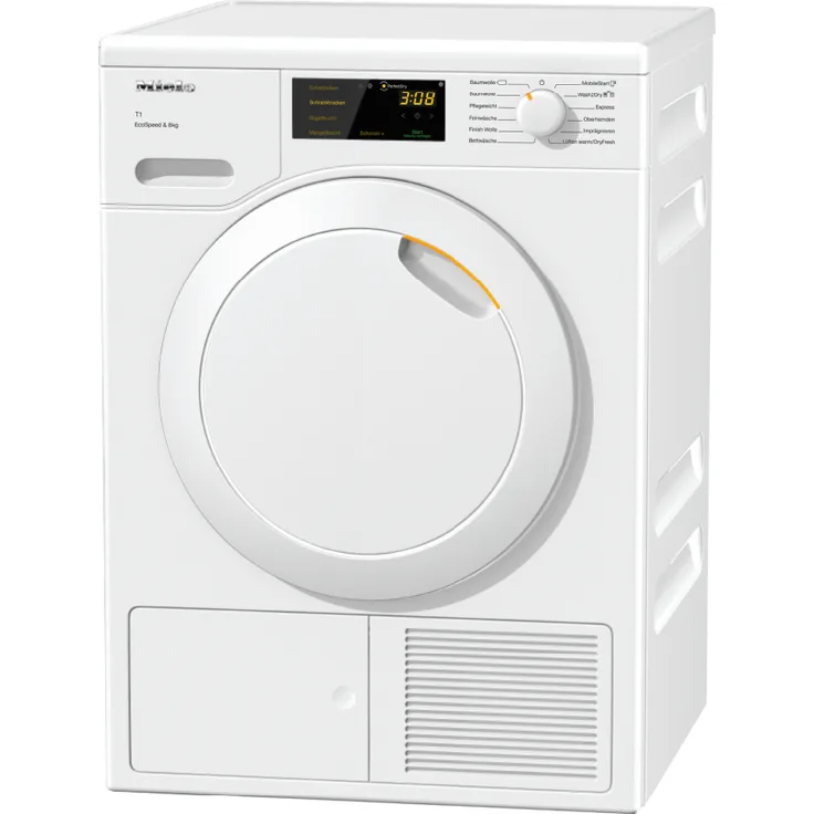 Miele TCC560WP EcoSpeed&8kg, Wärmepumpentrockner, A+++, Fassungsvermögen 8 kg, Standgerät, Breite 59,6 cm