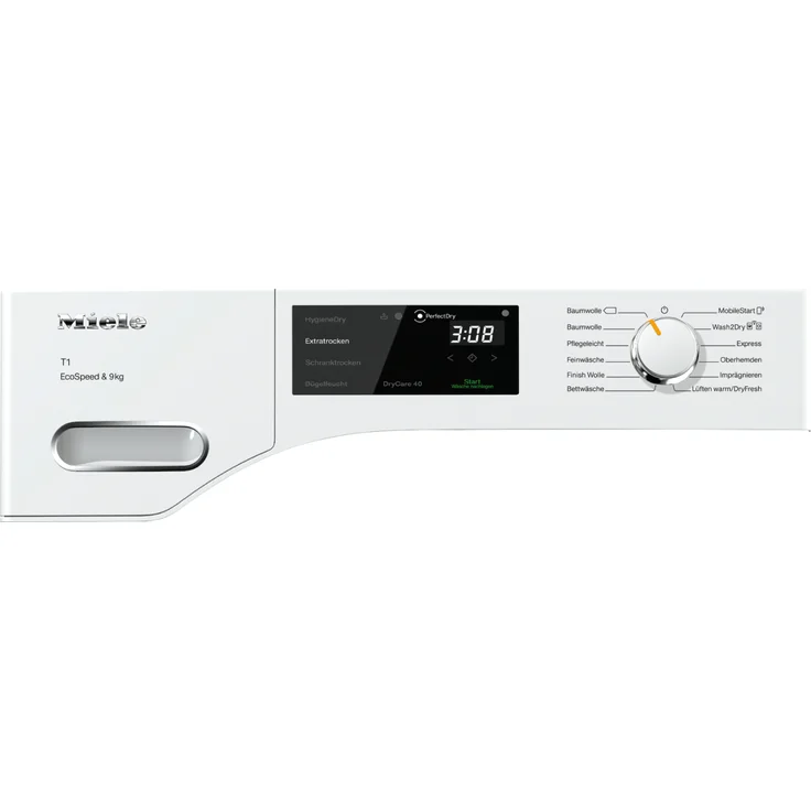 Miele TWH780WP EcoSpeed&9kg, Wärmepumpentrockner, A+++, Fassungsvermögen 9 kg, Standgerät, Breite 59,6 cm – Bild 2