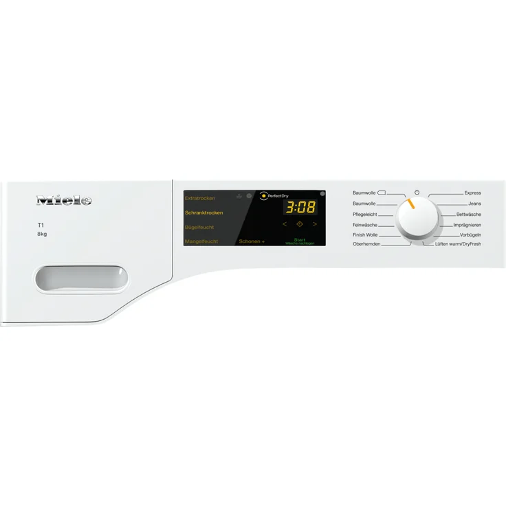 Miele TWC220WP 8kg, Wärmepumpentrockner, A++, Fassungsvermögen 8 kg, Standgerät, Breite 59,6 cm – Bild 2