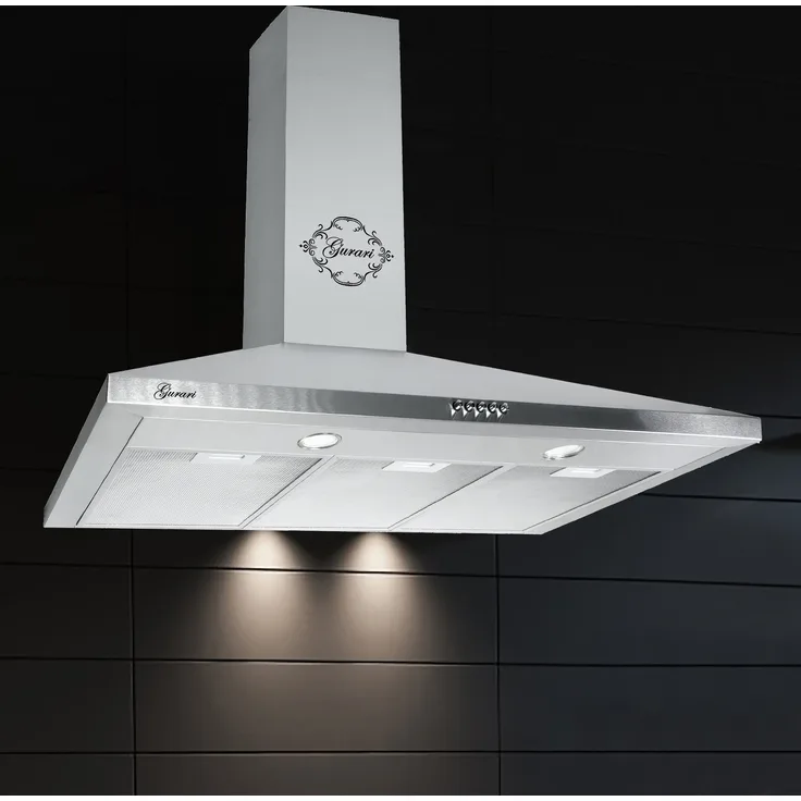 Gurari GCH C 147 IS 9 Dunstabzugshaube 90cm Wandhaube Edelstahl
