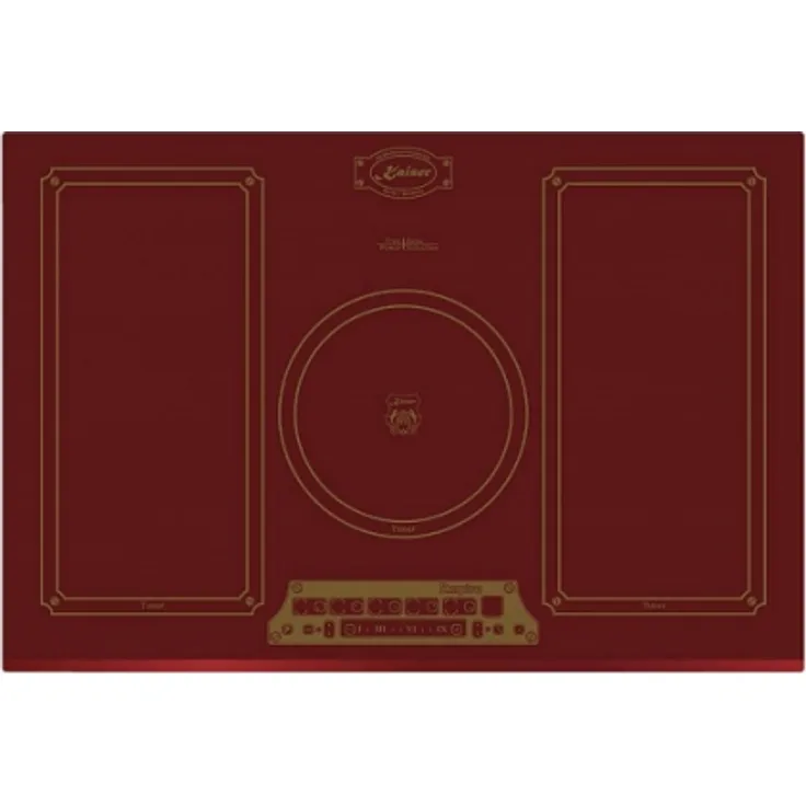 Retro Induktionskochfeld 77cm / Kaiser KCT 7795 FI RotEm FREE ZONE / PowerBoost 4