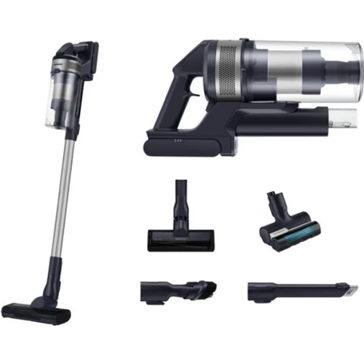 Samsung Jet 60 pet Handstaubsauger VS15A6032R5-EG, 40 min Akkubetrieb, Akkuwechsel-Option, silber