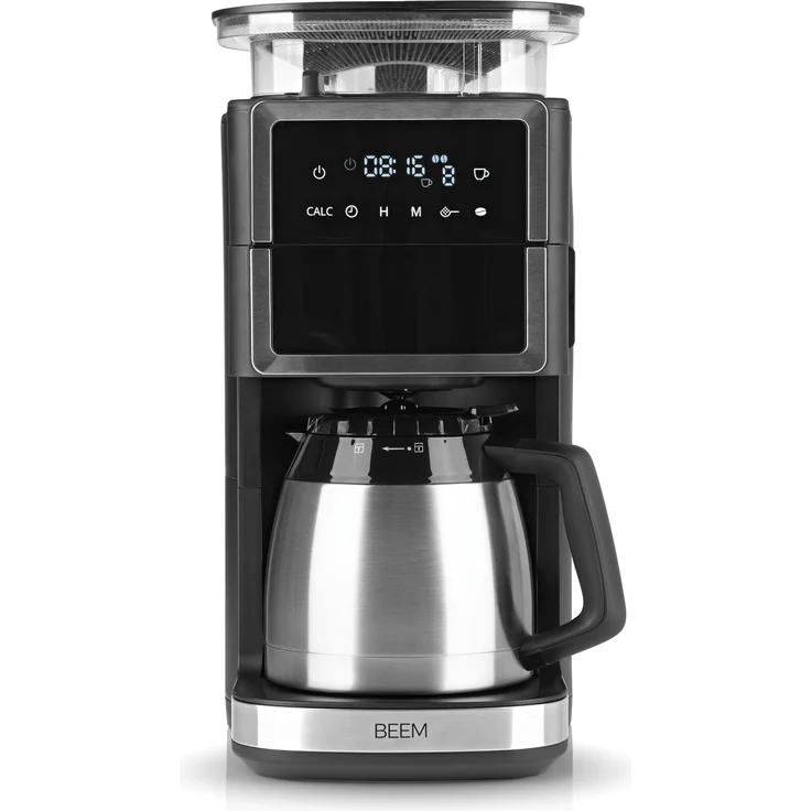 BEEM FRESH-AROMA-PERFECT III Filterkaffeemaschine mit Mahlwerk - Thermo – Bild 1