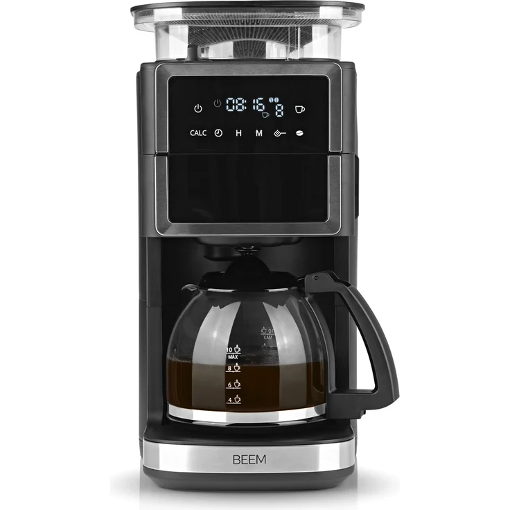 BEEM FRESH-AROMA-PERFECT III Filterkaffeemaschine mit Mahlwerk - Glas – Bild 1