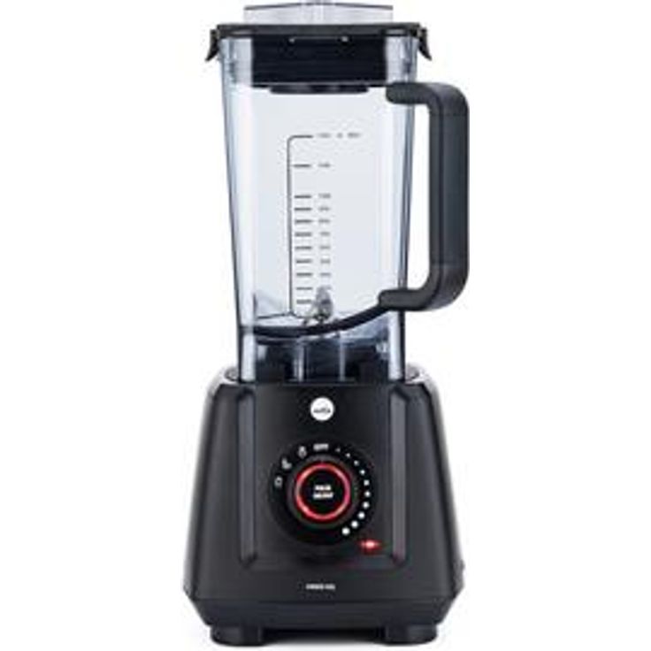 WILFA PB2B-P1200 POWER FUEL Standmixer, 1200 Watt, bruchsicher, Erwärmungsfunktion, 3 Programme, 1,5 Liter, schwarz