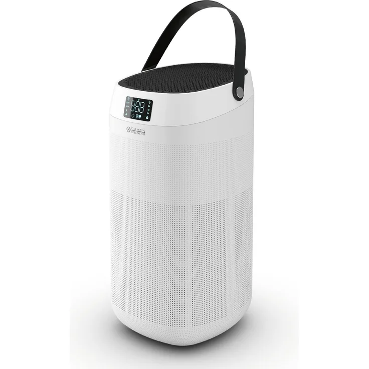 Olimpia Splendid 99277 Aura Care Luftreiniger, WLAN, Sprachsteuerung kompatibel, bis 45 m², HEPA13 Filter, UV-C-Lampe, Ionisator, Touchdisplay, Sleep & Autofunktion, weiß