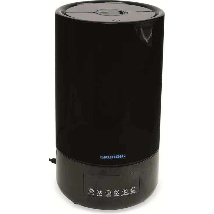 Grundig HD-1903A Ultraschall-Luftbefeuchter, für Räume bis 35 m², 4,3 L, 25 W, Aroma-Therapie geeignet, 3 Sprühmodi, inkl. Fernbedienung, schwarz - Preisvergleich