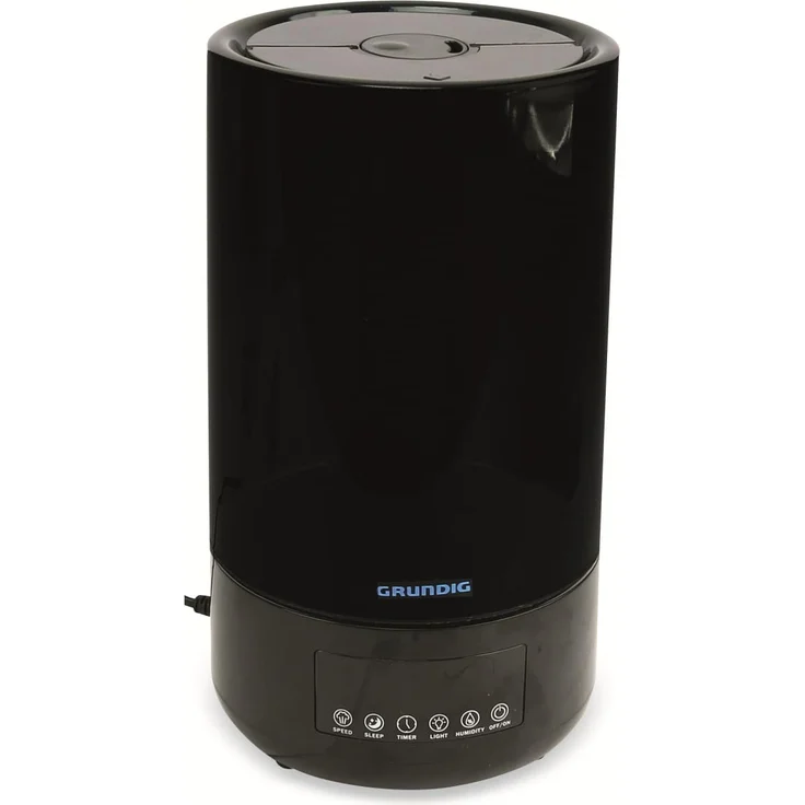 Grundig HD-1903A Ultraschall-Luftbefeuchter, für Räume bis 35 m², 4,3 L, 25 W, Aroma-Therapie geeignet, 3 Sprühmodi, inkl. Fernbedienung, schwarz - Preisvergleich